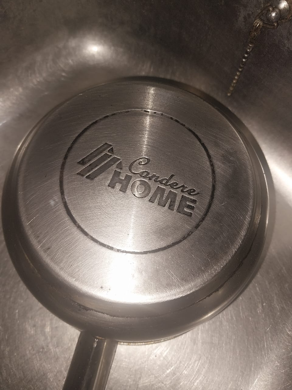 Pan after cleaning