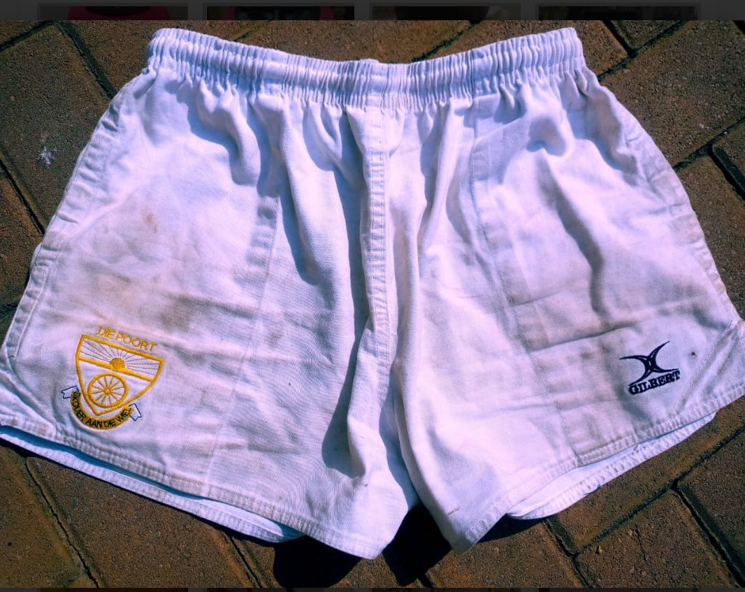 Rugby Shorts before cleaning